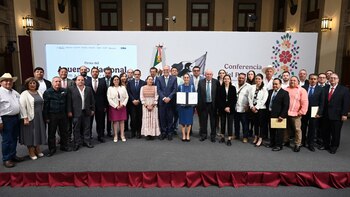 Desde Palacio Nacional, Claudia Sheinbaum