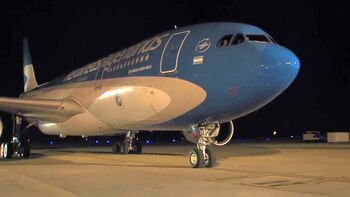 El avión que viajó a