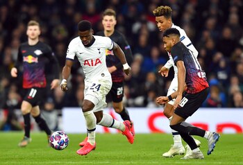 Serge Aurier y Gedson Fernandes