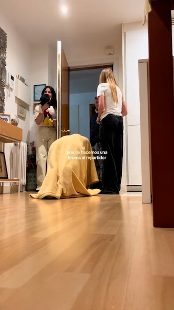 El propio repartidor involucrado se