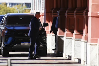 Peter Thiel en Casa Rosada