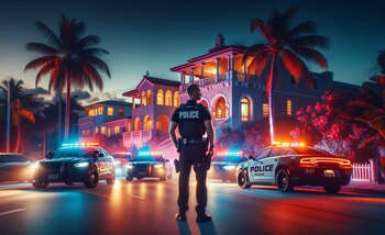 La policía de Hallandale Beach respondió al lugar tras ser alertada por el sistema ShotSpotter, encontrando una escena desgarradora en el apartamento. (Imagen Ilustrativa Infobae)