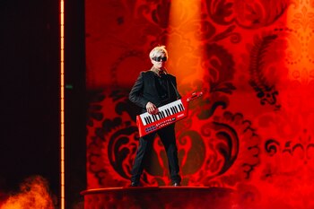 Nebulossa rehearsing ZORRA for Spain