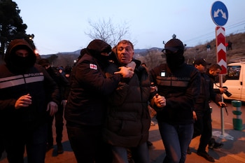 El ex alcalde de Tblisi