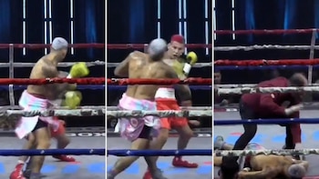 “Escalofriante”: el nocaut de un boxeador argentino al que ya postulan como uno de los mejores del año