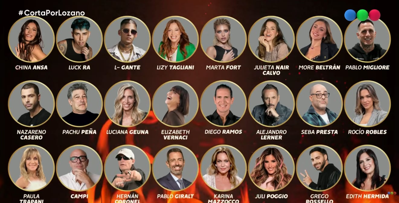 Todos los famosos de MasterChef Celebrity 2026