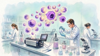 El bioreactor de mesa que revoluciona la investigación celular