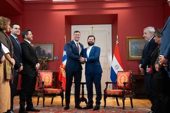 Los presidentes de Paraguay, Santiago