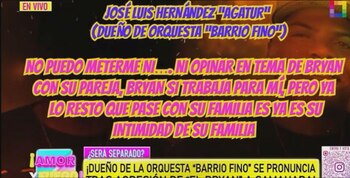 José Luis Hernández afirmó que