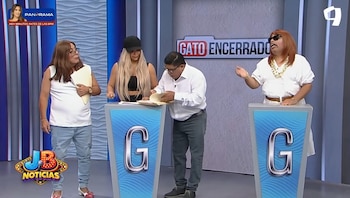 JB Noticias ironiza disputa legal entre Magaly Medina y Yahaira Plasencia. Captura: Panamericana Televisión.