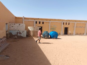 Una de las escuelas de