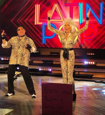 Laua Bozzo y Carlos Bonavides