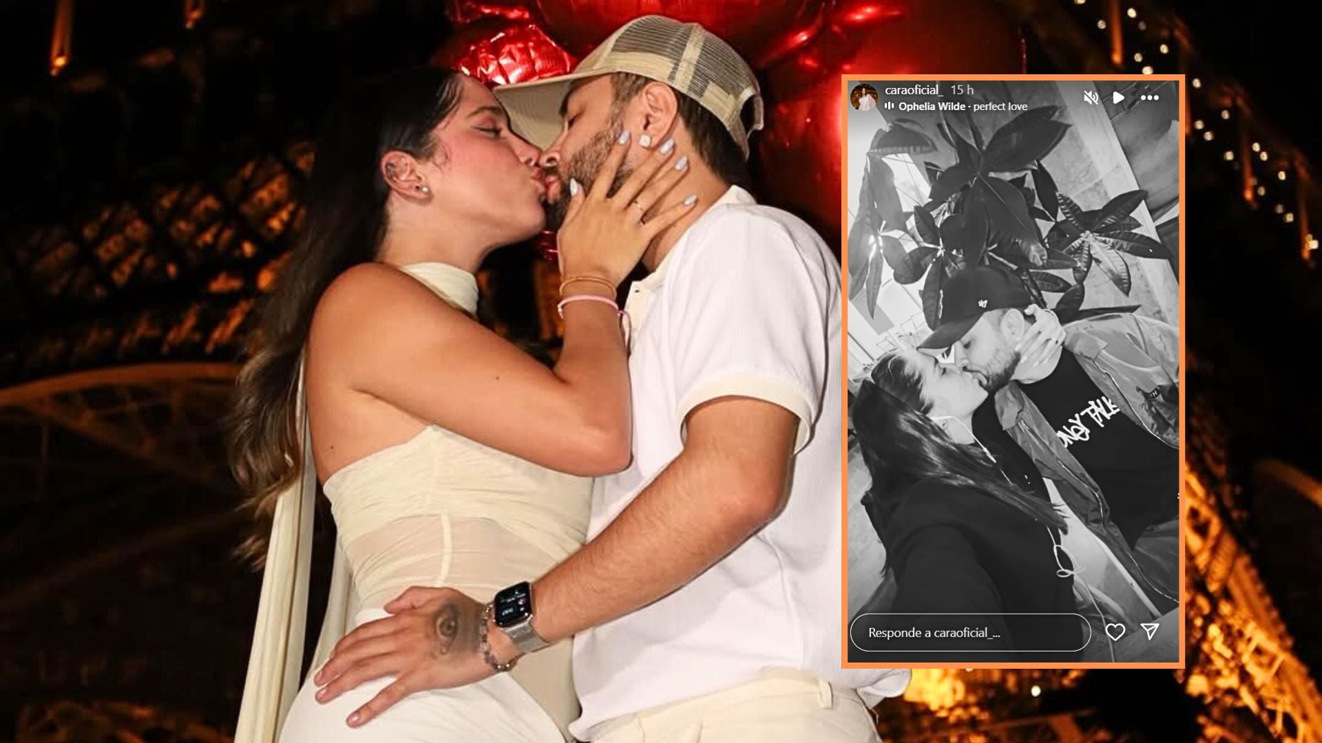 Cara y Jake se mostraban estables, por lo que sus seguidores esperan una explicación - crédito @caraoficial_/Instagram