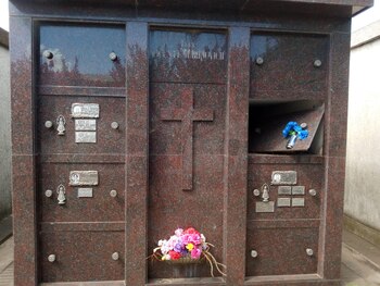 El nicho donde se encontraban