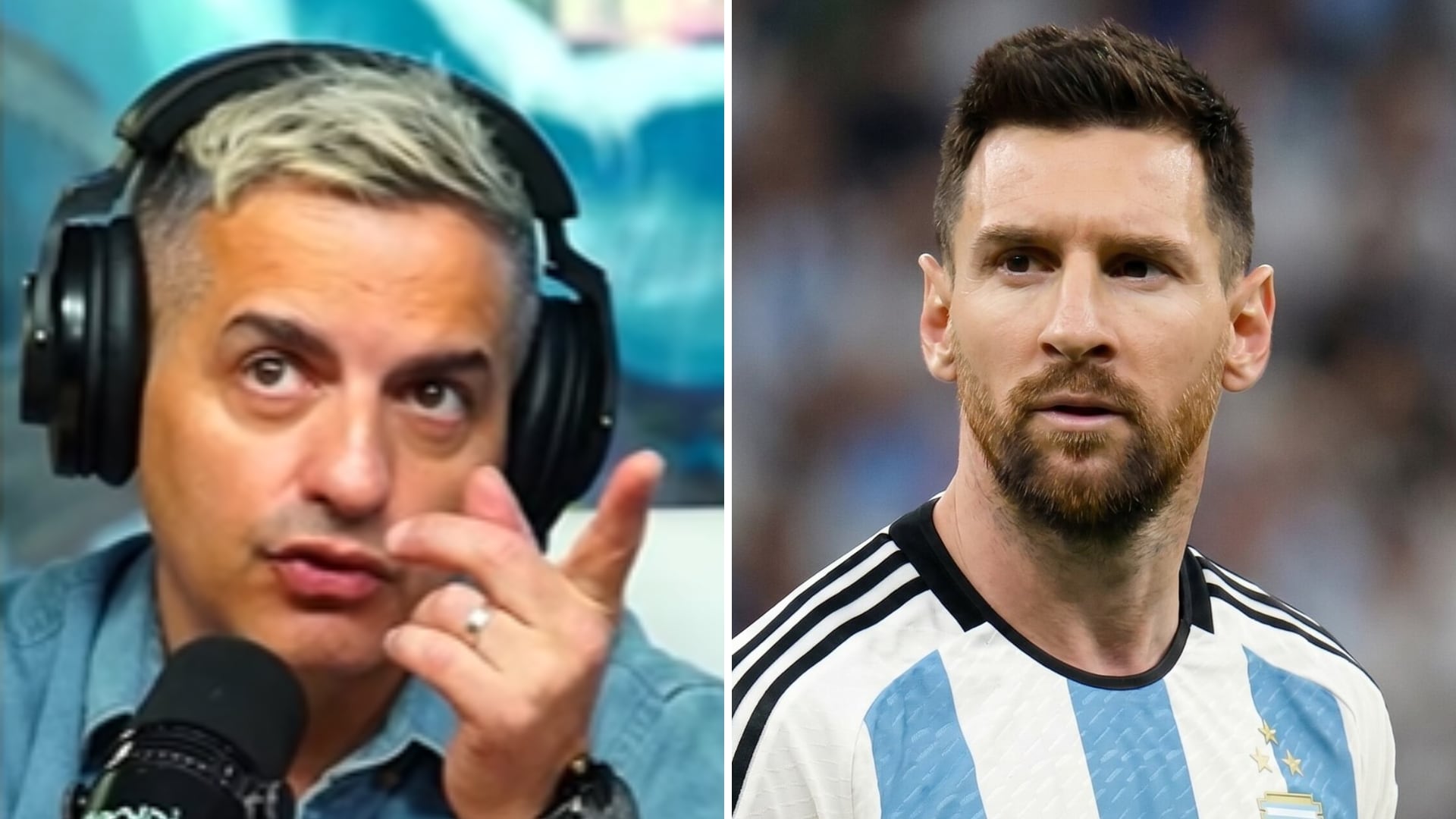 Lionel Messi le escribió a Ángel de Brito tras la victoria ante Inglaterra en el Mundial 2026