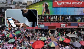 El sector de San Victorino