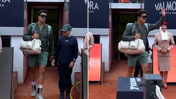 Polémica por el descuido de Luciano Darderi con un niño en su ingreso para jugar la semifinal del Masters 1000 de Roma