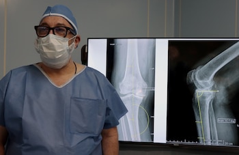 La cirugía robótica de rodilla