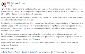 Asesinato exalcalde Otatitlán