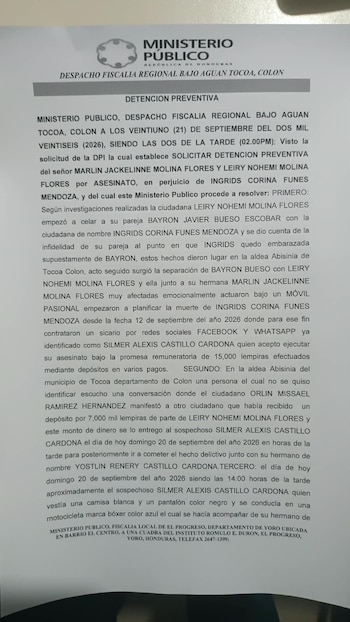 La hipótesis policial establece una distribución de roles entre las dos hermanas investigadas y los dos jóvenes detenidos.