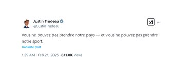 El posteo del primer ministro