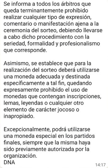 comunicado DNA