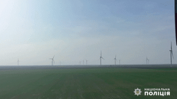 Un drone suicida iraní quedó