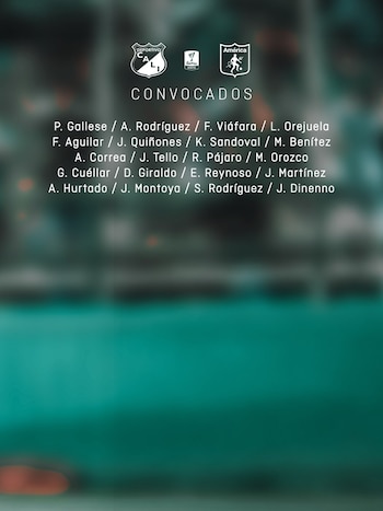 Los jugadores que tendrá Dudamel en el cuadro Azucarero-crédito @DeportivoCaliCP/X