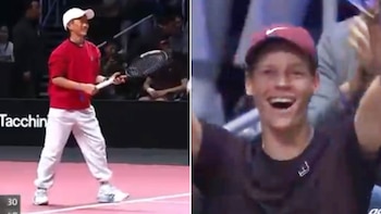 El gran gesto de Sinner