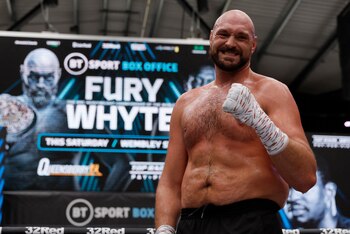 Tyson Fury está invicto como profesional (Reuters)