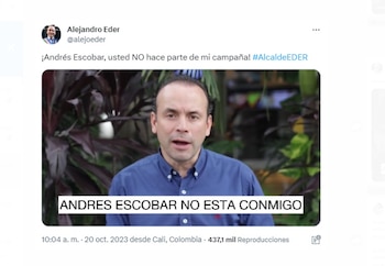 Durante las elecciones territoriales, Alejandro