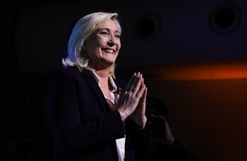 Marine Le Pen, leader of