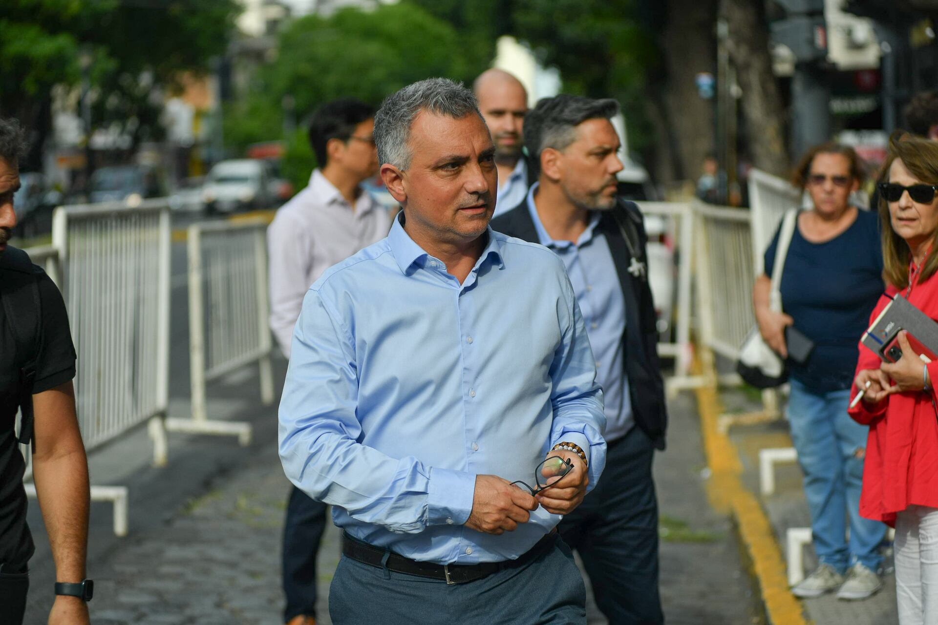 Una imagen de Sebastián Pareja. El equipo de LLA busca garantizar la transparencia y el control total de las urnas en la provincia más importante del país (Juan Vargas)