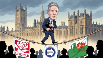 Crece la presión sobre Keir Starmer tras la derrota electoral del Partido Laborista en el Reino Unido