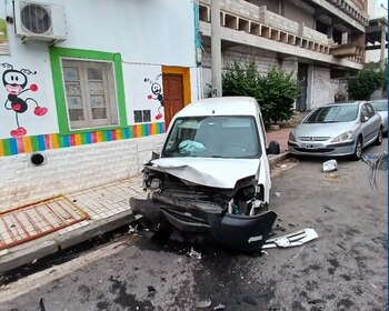 Dos mujeres que iban en