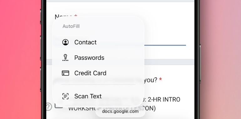 Apple Wallet ahora te permite autocompletar la información de la tarjeta de crédito. (Apple)