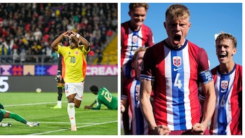 Colombia vs. Noruega, fecha 2