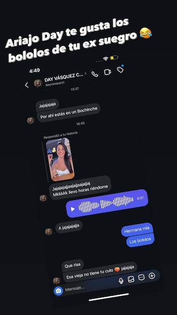 Day Vásquez habló con Linda