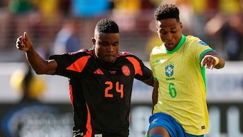 Brasil y Colombia empataron a