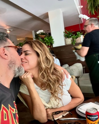 Marina Calabro y Rolando Barbano