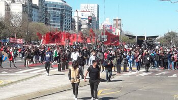 Marcha Polo obrero - ministerio de desarrollo