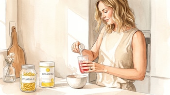 Colágeno y vitamina C: qué dice la ciencia sobre esta combinación para el cuidado de la piel