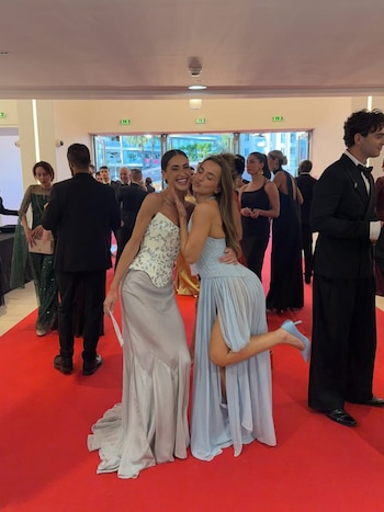 Fabiana Sevillano y Marina Barrial sorprender en la alfombra del Festival de Cannes 2026 (Instagram)
