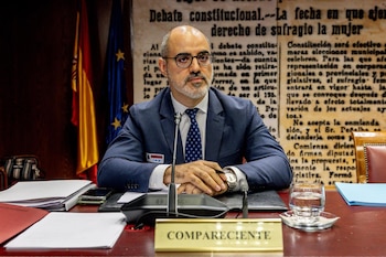 28/09/2026 El subdelegado del Gobierno en Valencia, José Rodríguez Jurado, comparece ante la Comisión de Investigación sobre la dana, en el Senado, a 27 de septiembre de 2026, en Madrid (España). Con esta nueva ronda de citaciones, el Senado busca completar el relato de responsabilidades políticas y operativas en torno a los episodios de lluvias torrenciales ocurridas el 29 de octubre de 2024 y sus consecuencias en la provincia de Valencia.
POLITICA
Ricardo Rubio - Europa Press