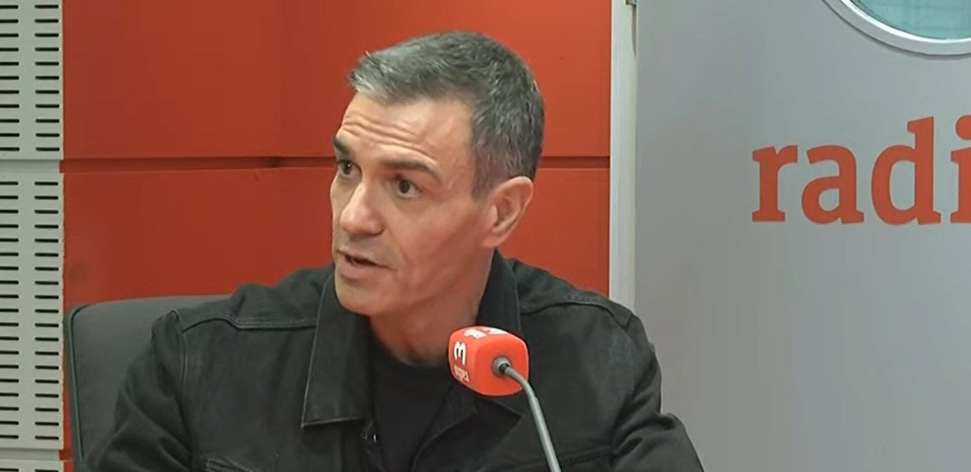 13/11/2025 El presidente del Gobierno, Pedro Sánchez, en su visita al programa