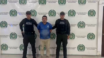 Alias Primo había viajado a Bogotá con la misión de adquirir prendas de uso militar y material logístico - crédito Gaula / Policía Nacional
