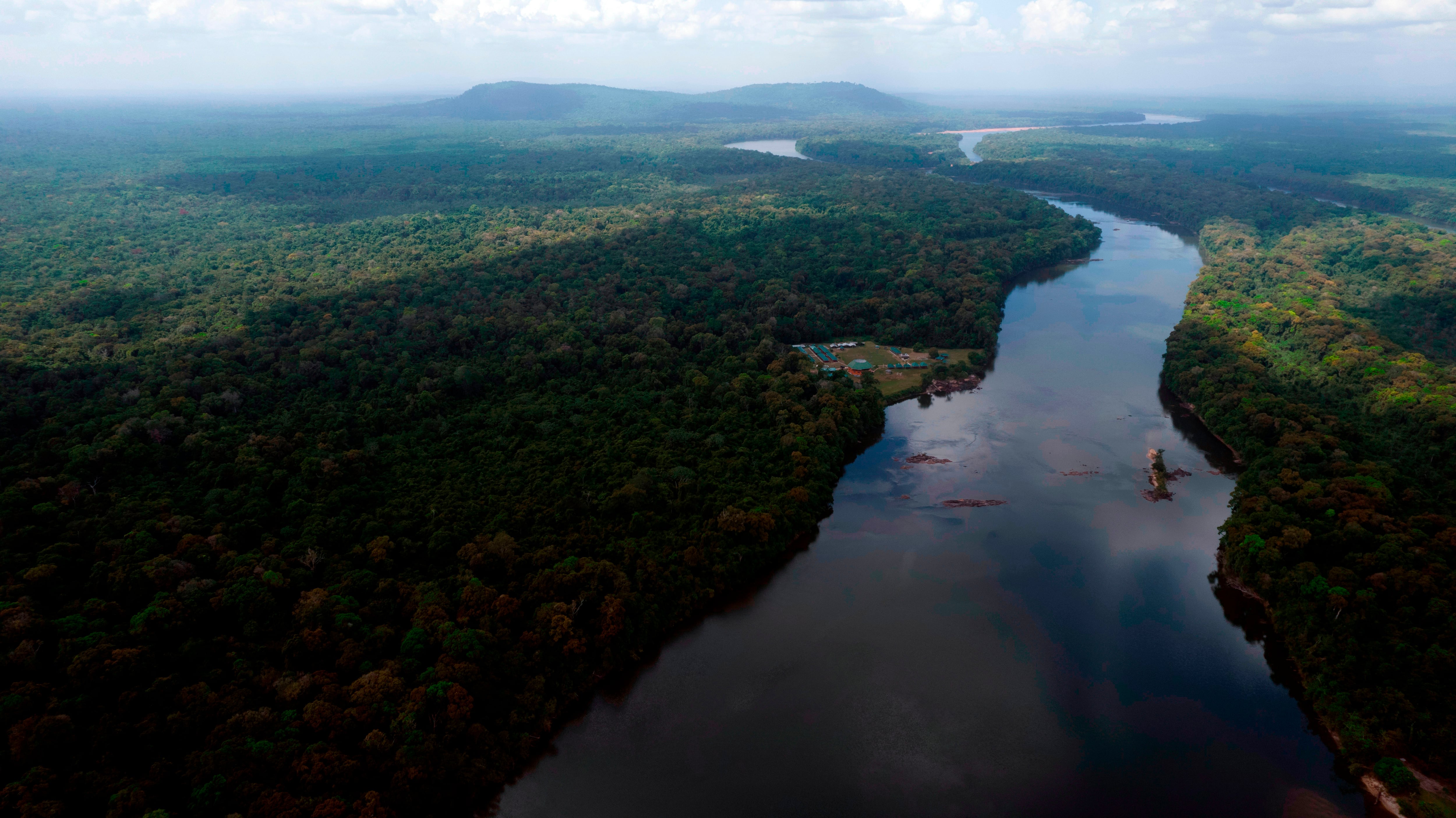 Guyana defendió la validez de sus fronteras y reiteró su soberanía sobre el Esequibo en actos oficiales recientes (AP foto/Juan Pablo Arraez)