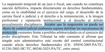 Voto singular del magistrado Domínguez