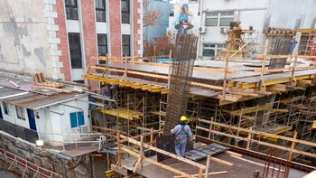 Las obras avanzan a un