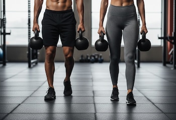 Los circuitos con pesas rusas